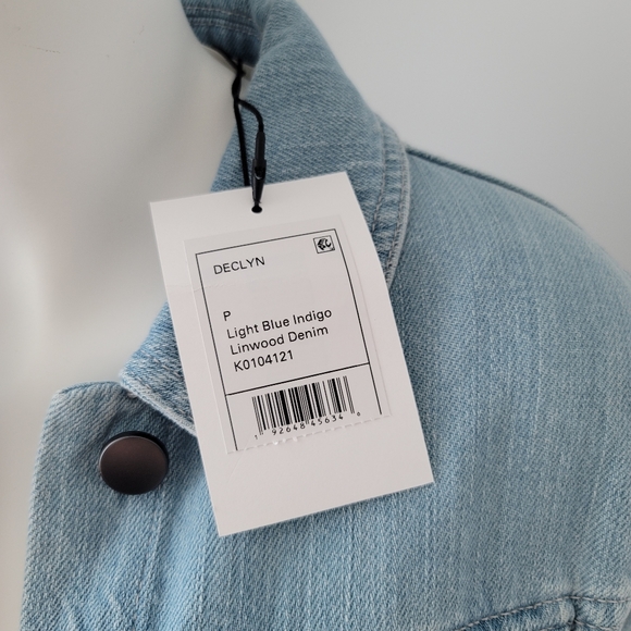 THEORY Declyn Denim Jean Jacket P XS - Picture 5 of 7